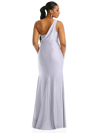 One-Shoulder Asymmetrical Dress by Dessy CS104